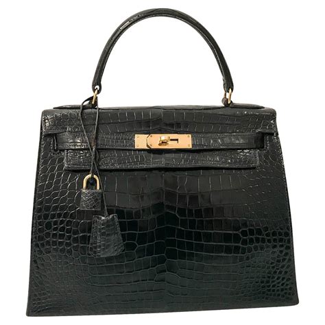 borsa kelly di hermes in coccodrillo